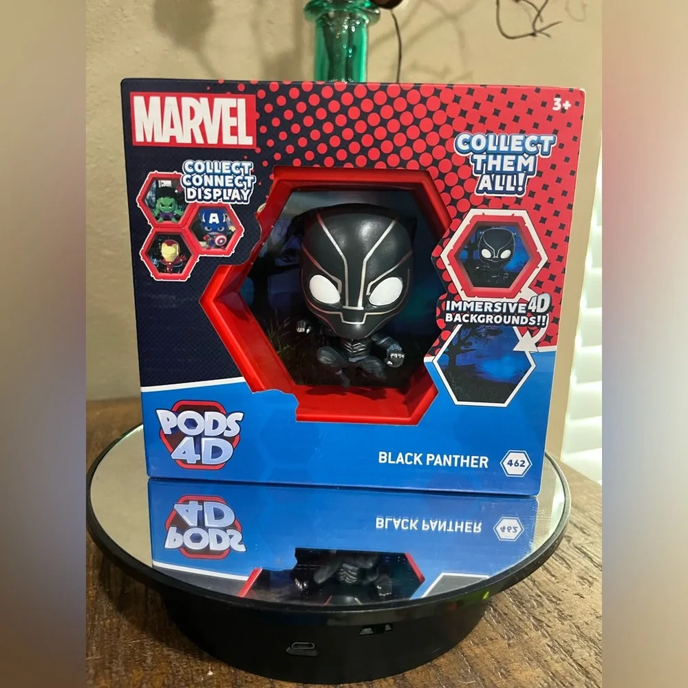 Wow! PODS 4D Marvel Black Panther, new!